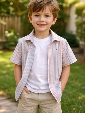 Tommy Hilfiger Pastel Striped Shirt